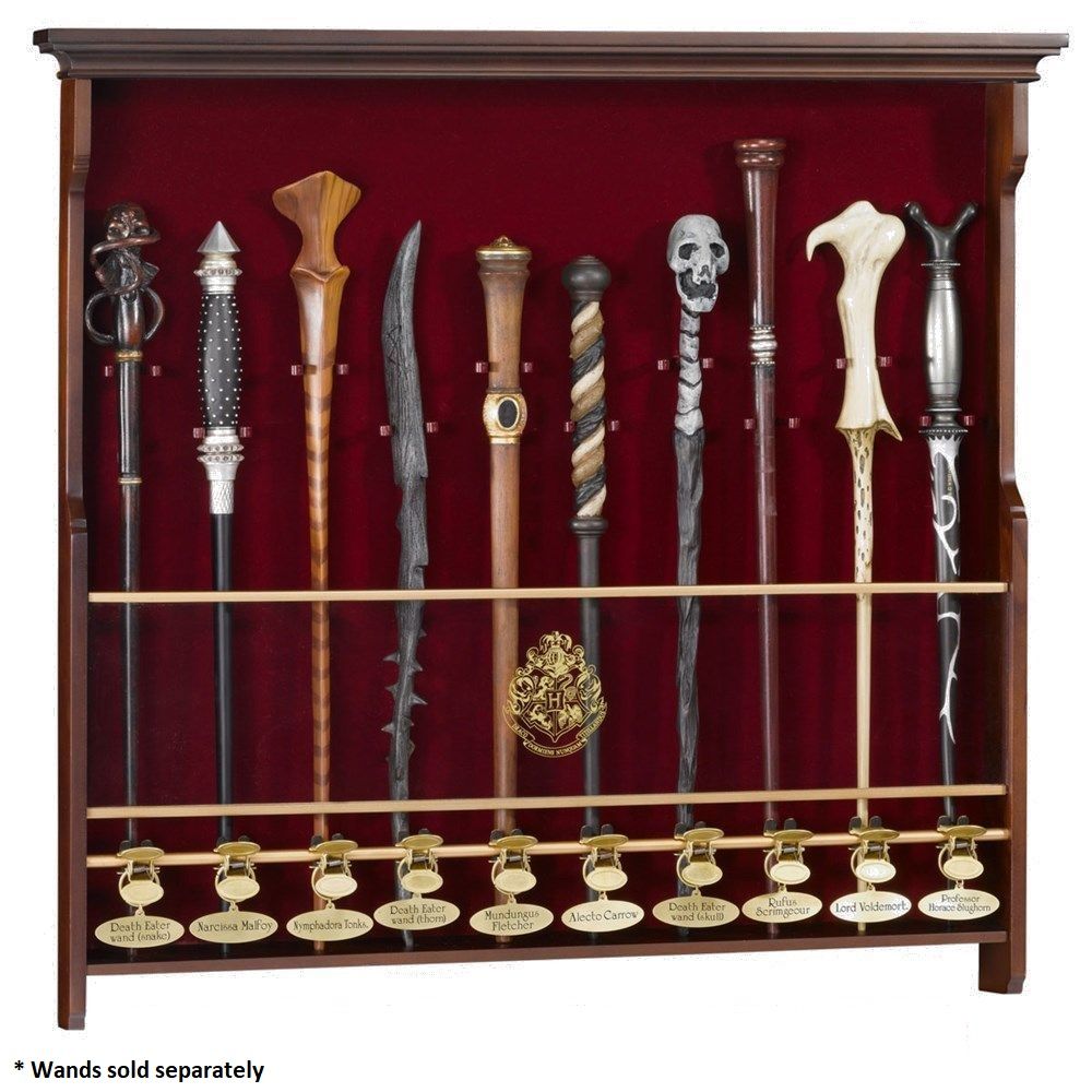 Noble Collection Harry Potter - 10 Wand Display Case (Wands not included)