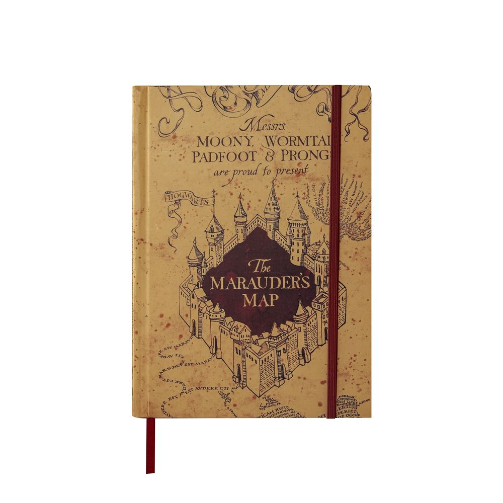 Cinereplicas Harry Potter Notebook - Foldable Marauder's Map