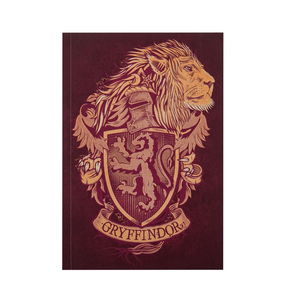Cinereplicas Harry Potter Notebook - Gryffindor - 128 Pages