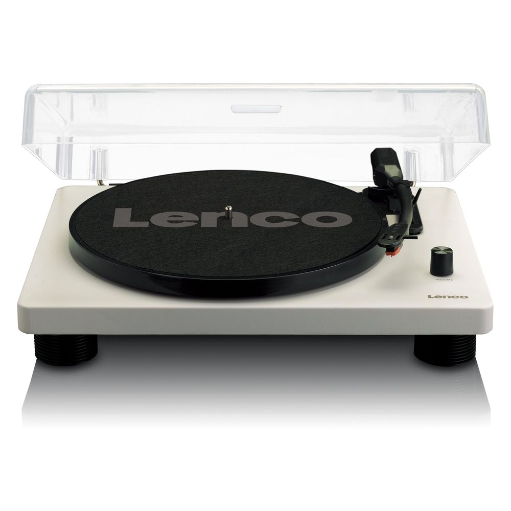 Lenco LS-50GY Turntable with Built-In Speakers & USB Encoding - Grey