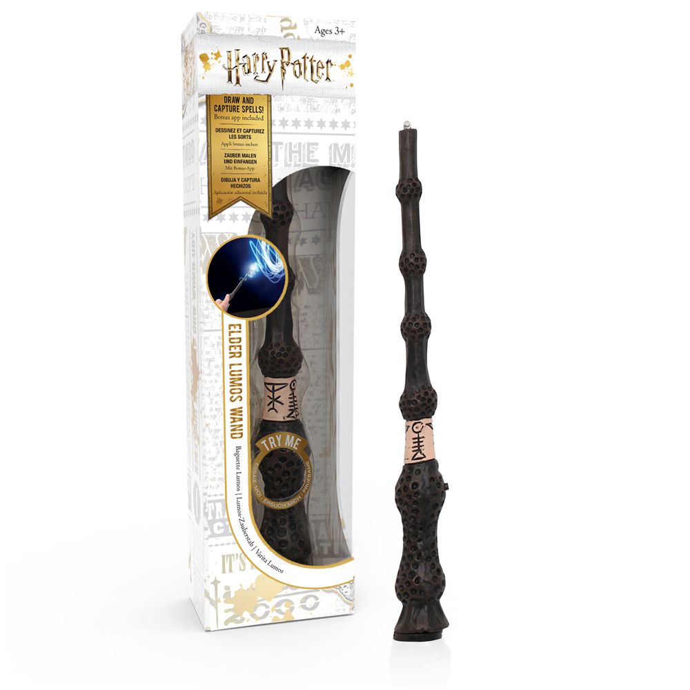Wow Stuff Harry Potter 7-Inch Lumos Wand - Elder