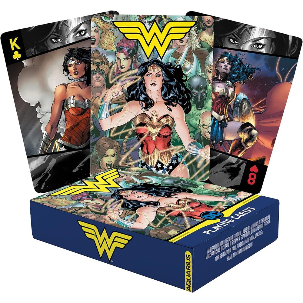 Aquarius DC Comics Wonder Woman Playing Cards