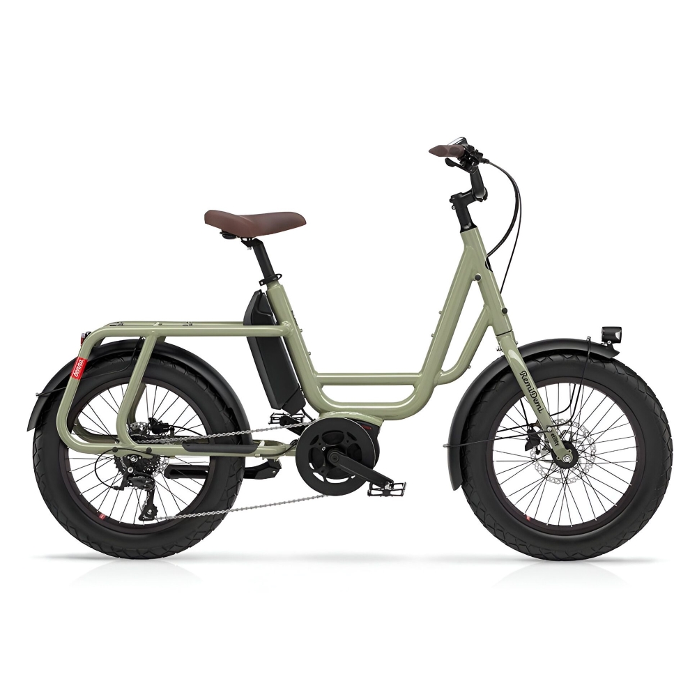 Benno RemiDemi 9D Electric Bike Performance Easy On 400 Wh Olive Green