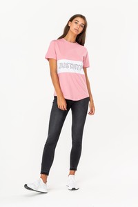 Hype Justhype Dished Women's T-Shirt Pink