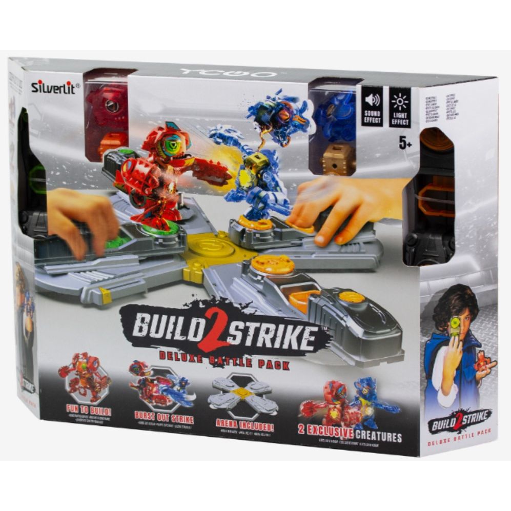 Silverlit Bulid 2 Strike Deluxe Battle Pack