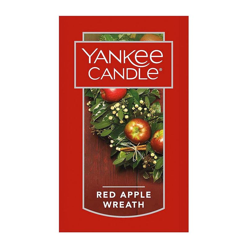 Yankee Classic Jar Red Apple Wreath Medium