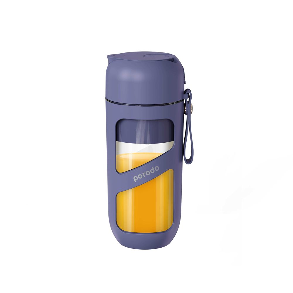 Porodo Lifestyle Juice & Smoothie Blender Vacuum Fresh Portable 380 ml - Purple