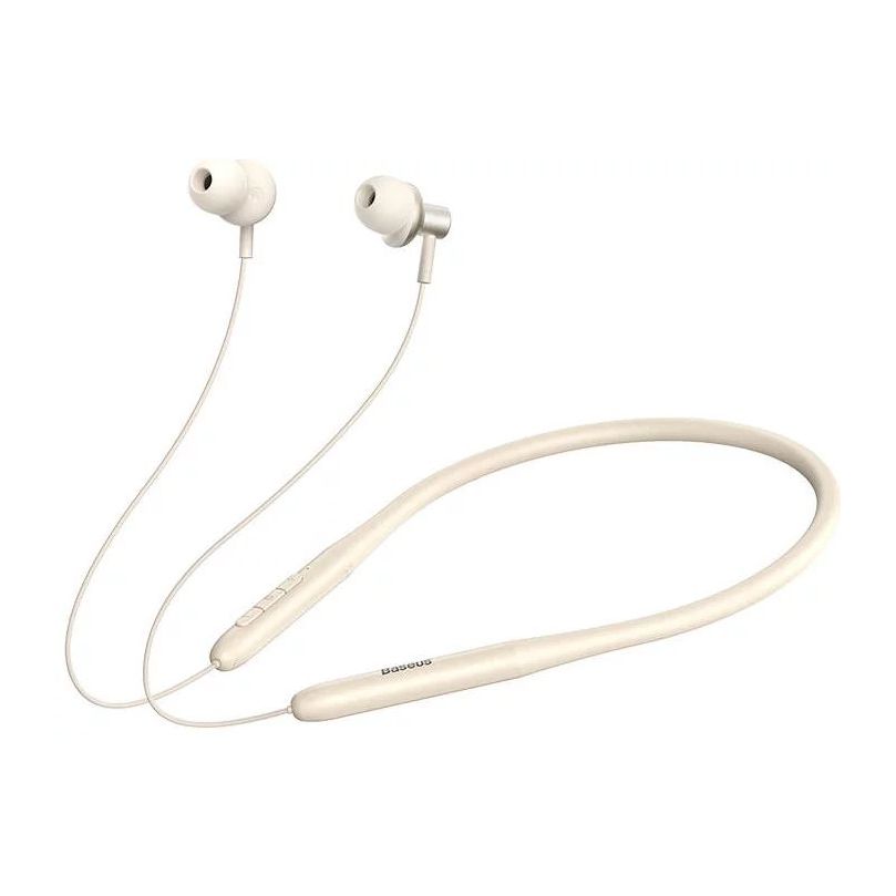 Baseus Bowie P1x In-ear Neckband Wireless Earphones - Creamy White