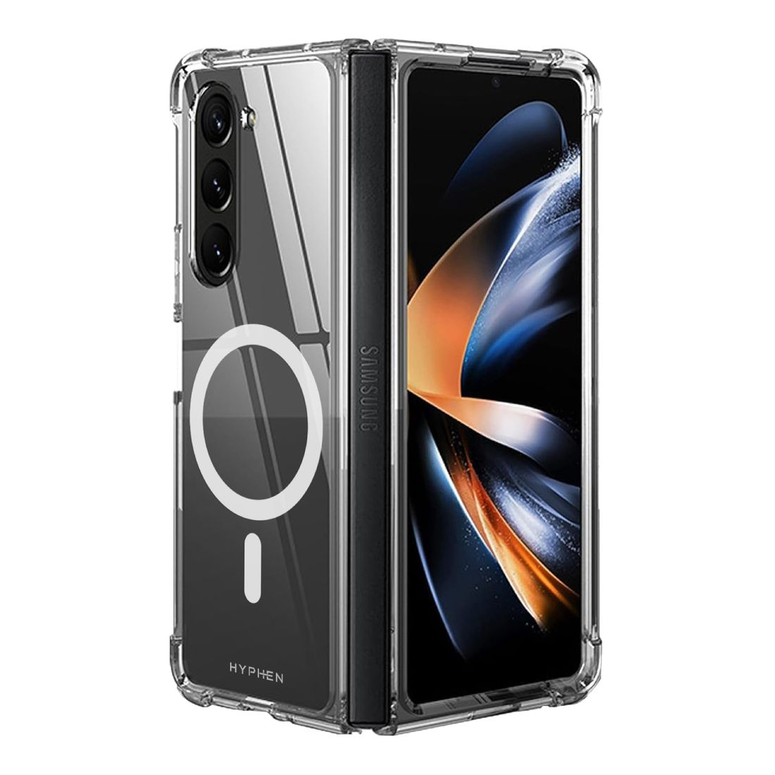 HYPHEN Drop Protection Case for Galaxy Z Fold 5 (Wireless Charging Compatible)