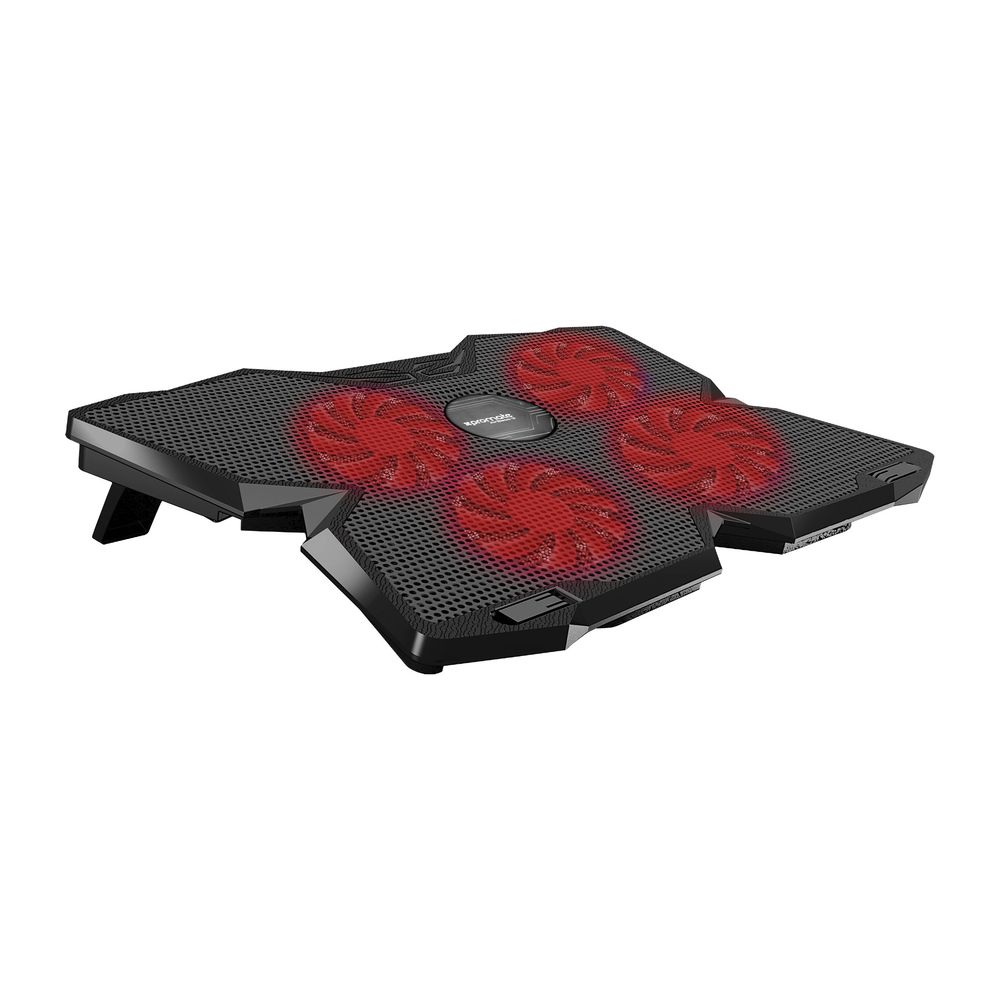 Promate Airbase-3 4 Fans Laptop Cooling Pad Black