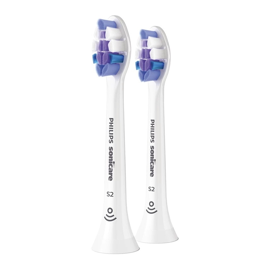 PHILIPS Sonicare Sensitive Standard White Sonic Toothbrush Heads (2 Pack)