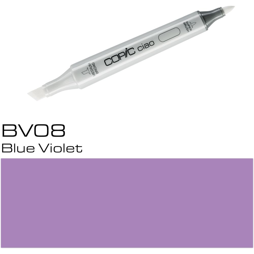 قلم ماركر Copic Ciao Bv08 - بنفسجي مزرق