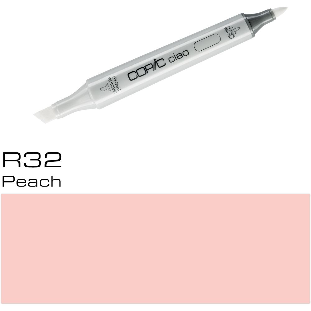 قلم ماركر كوبيك تشاو  R32 - لون الخوخ