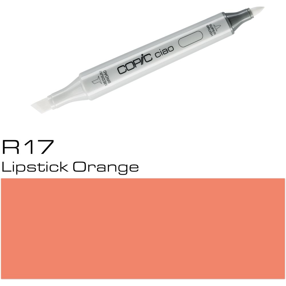 قلم ماركر Copic Ciao R17 - برتقالي ليبستيك