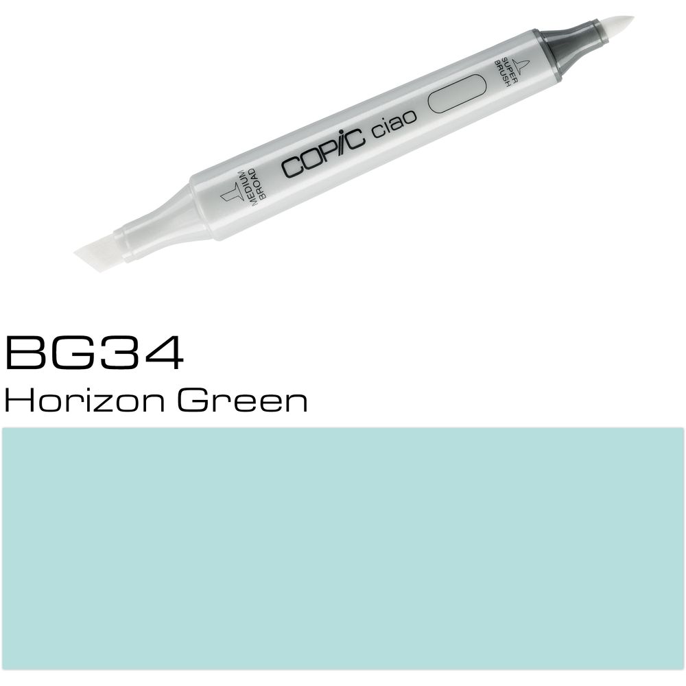 قلم ماركر Copic Ciao Bg34 - أخضر هورايزون
