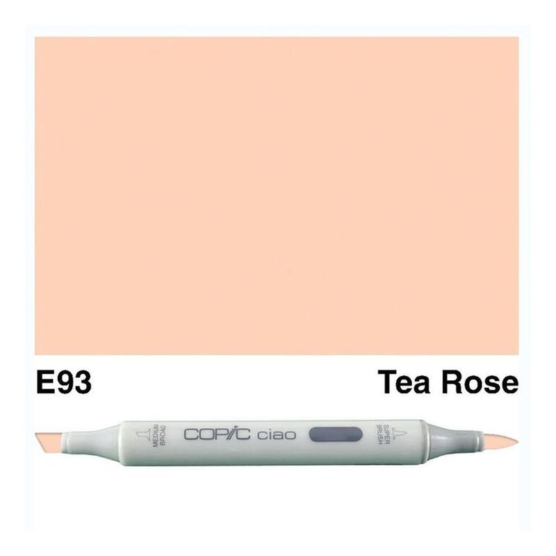 قلم ماركر Copic Ciao E93 - لون روز لون الشاي