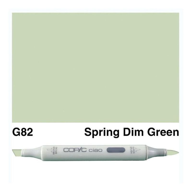قلم ماركر كوبيك تشاو  G82 -لون  أخضر ربيعي