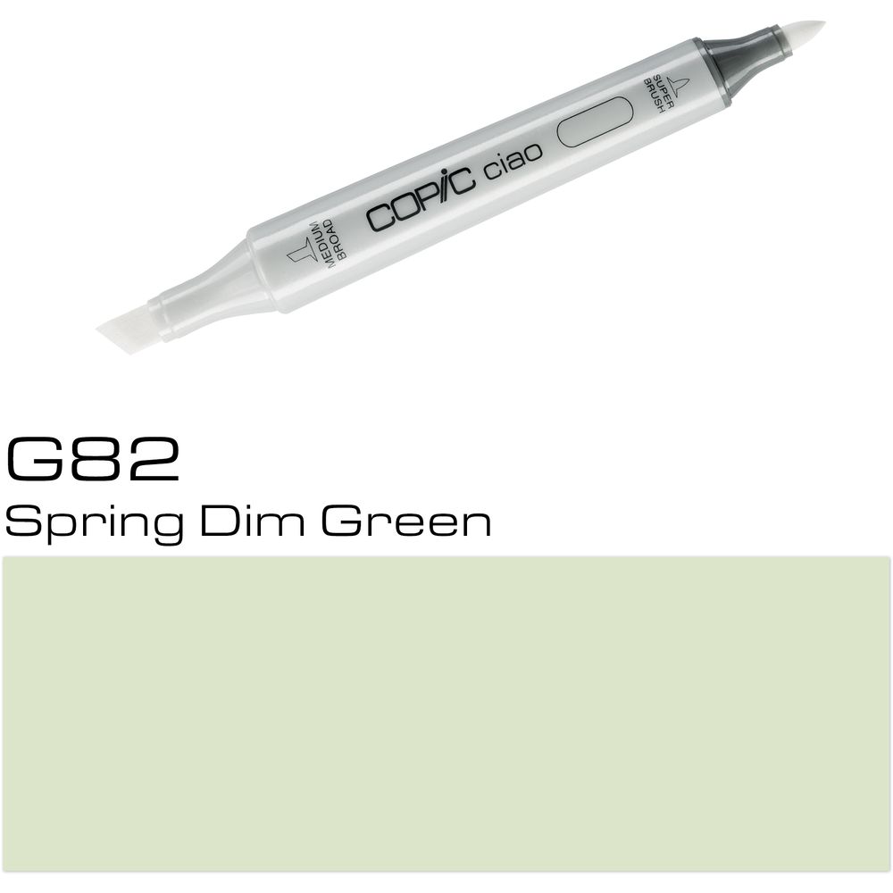 قلم ماركر كوبيك تشاو  G82 -لون  أخضر ربيعي