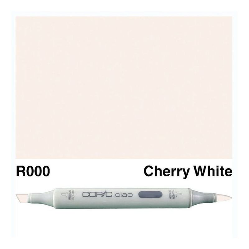 قلم ماركر كوبيك تشاو  R000 - أبيض كرزي