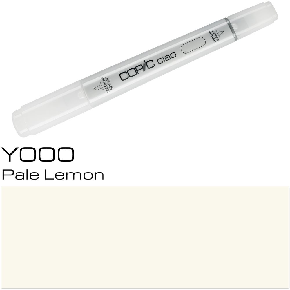 قلم ماركر كوبيك تشاو  Y000 - ليموني باهت