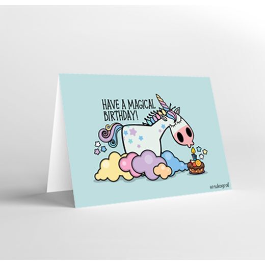 Mukagraf Have A Magical Birthday Greeting Card (10.3 x 7.3cm) Mukagraf Have A Magical Birthday Greeting Card (10.3 x 7.3cm)