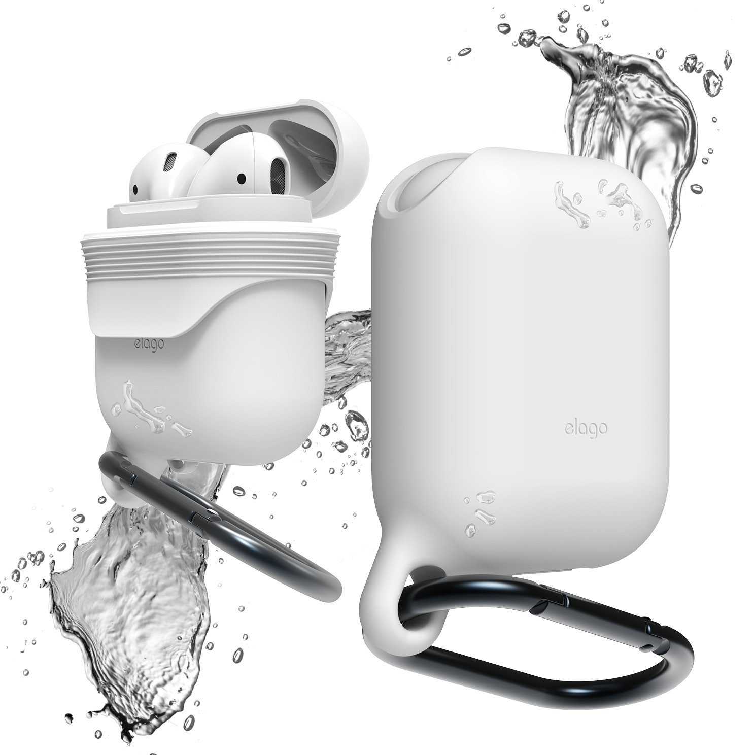 Elago Waterproof Hang Case White for AirPods