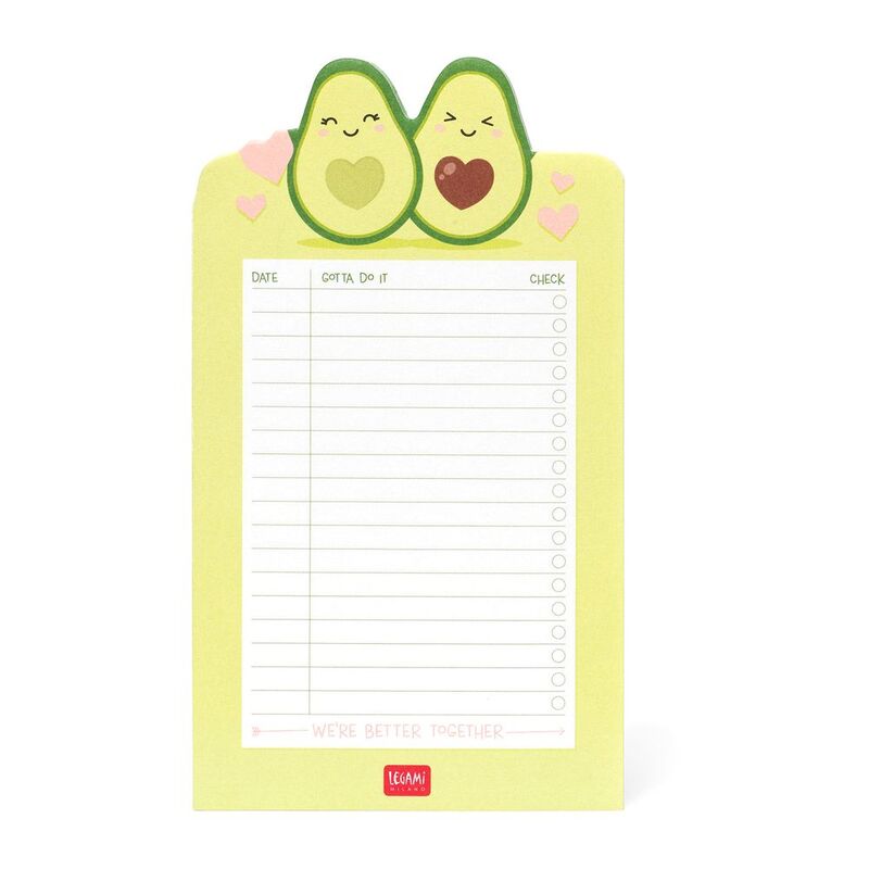 Legami Paper Thoughts Avocado Notepad