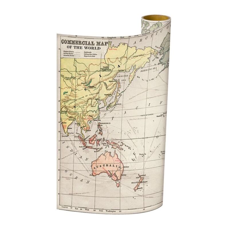 Legami Wrapping Paper - Map Legami Wrapping Paper - Map