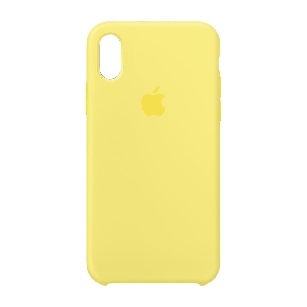 Apple Silicone Case Lemonade For iPhone X