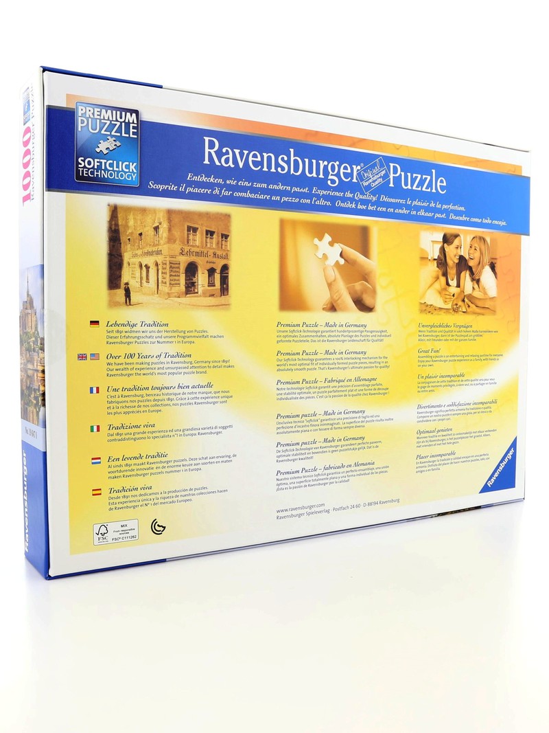 Ravensburger Le Mont-Saint-Michel 1000 Pcs Jigsaw Puzzle