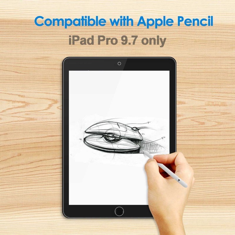 Turtle Brand 0.33mm Tempered Glass Screen Protector for iPad Pro 9.7-inch