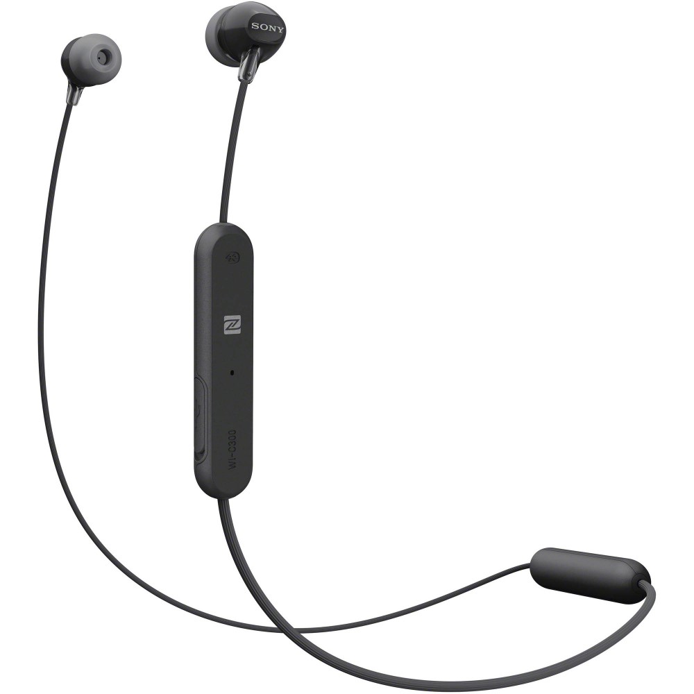 Sony WI-C300 Black Wireless In-Ear Earphones