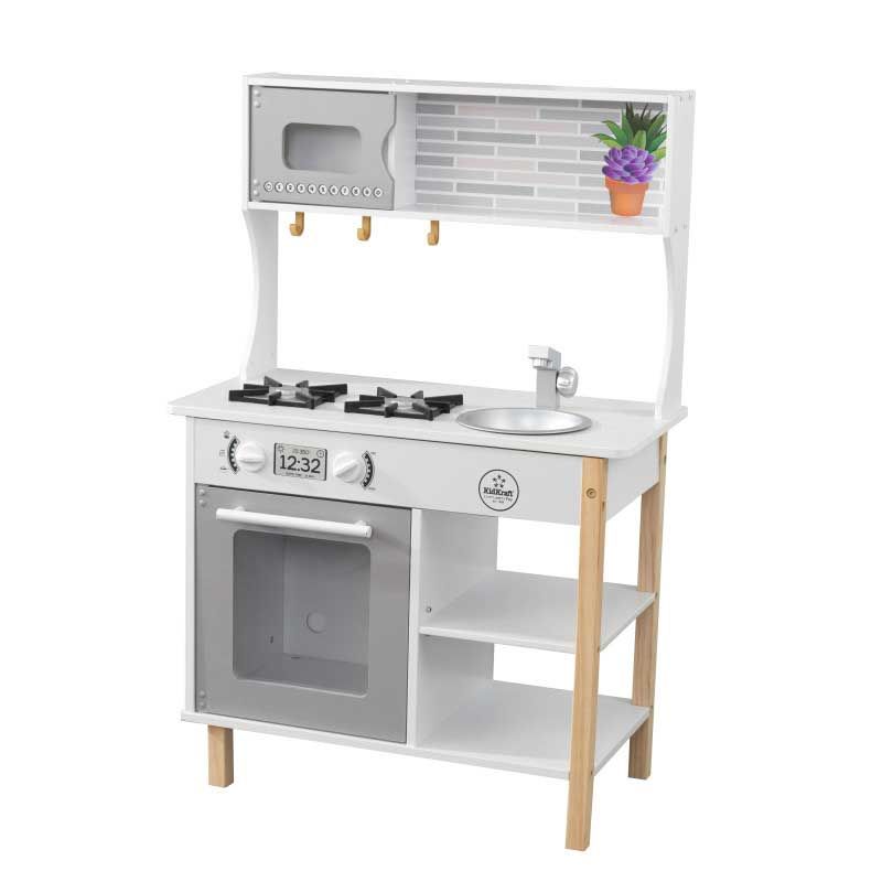 Kidkraft All Time Play Kitchen With Accessories White