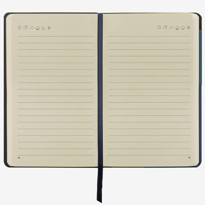 Legami Large Lined Petrol Blue My Notebook