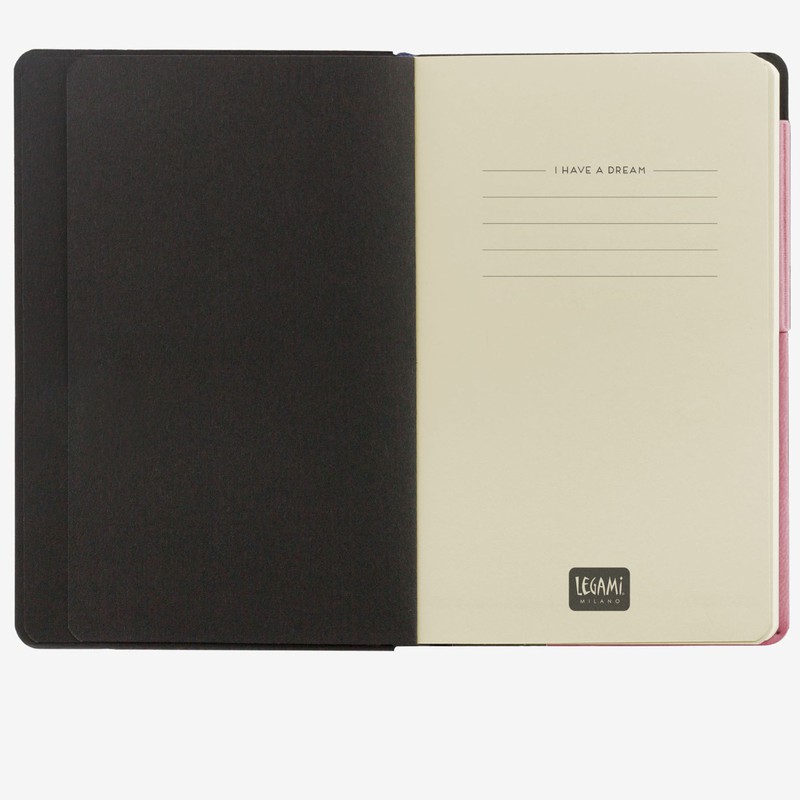 Legami Large Lined Pink My Notebook