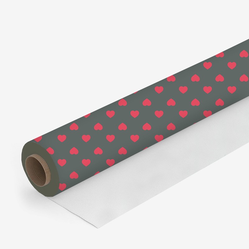Legami Wrapping Paper Hearts