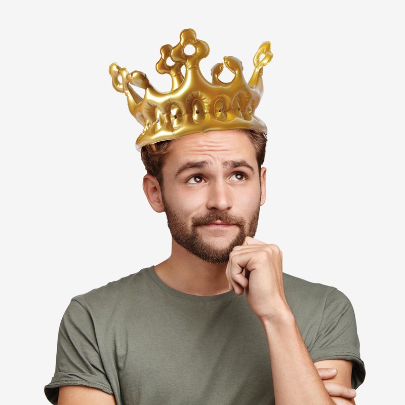 Legami Party King Inflatable Crown