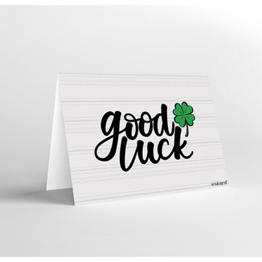 Mukagraf Good Luck Greeting Card (17 x 11.5cm) Mukagraf Good Luck Greeting Card (17 x 11.5cm)