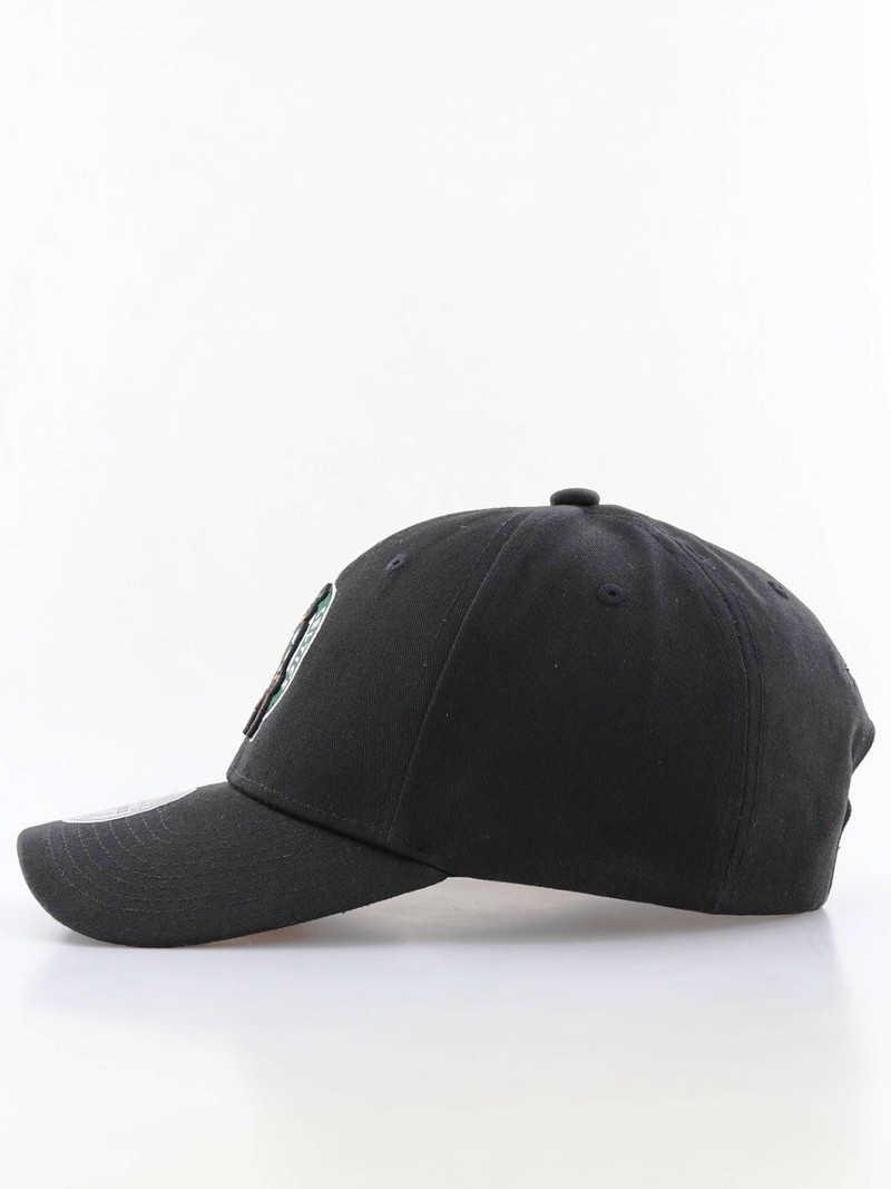 Mitchell & Ness Boston Celtics Team Logo Low Pro Black Snapback Cap