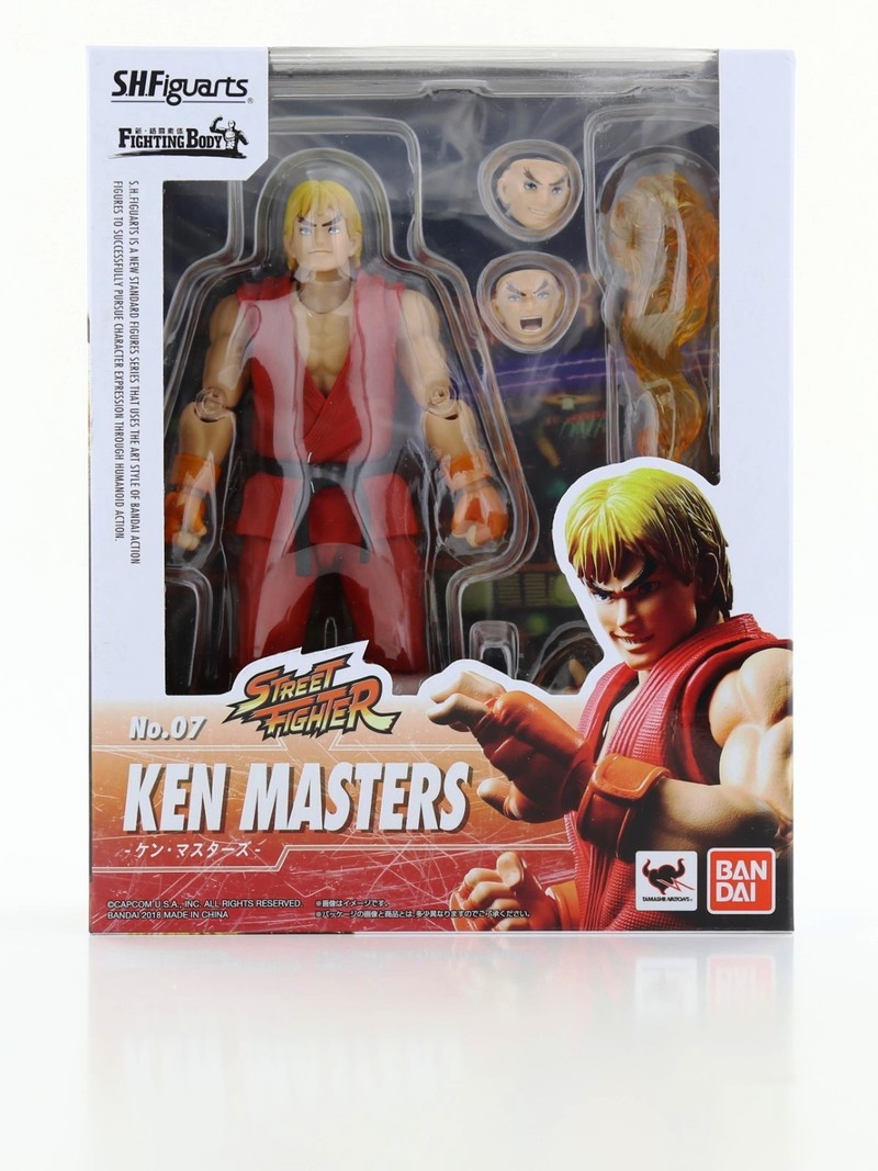 Bandai S.H.Figuarts Ken Masters 1/12 Scale