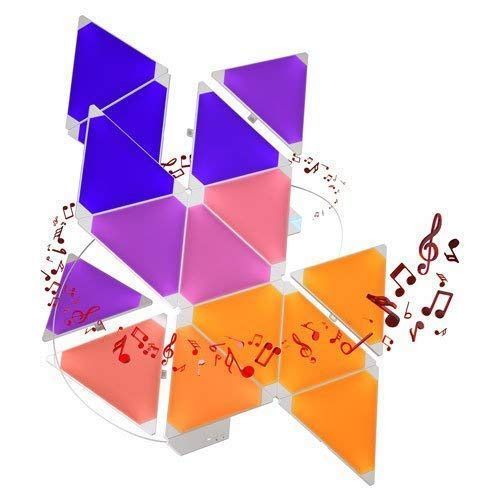 Nanoleaf Aurora Smarter Kit - Rhythm Edition (15 Panels + 1 Controller)