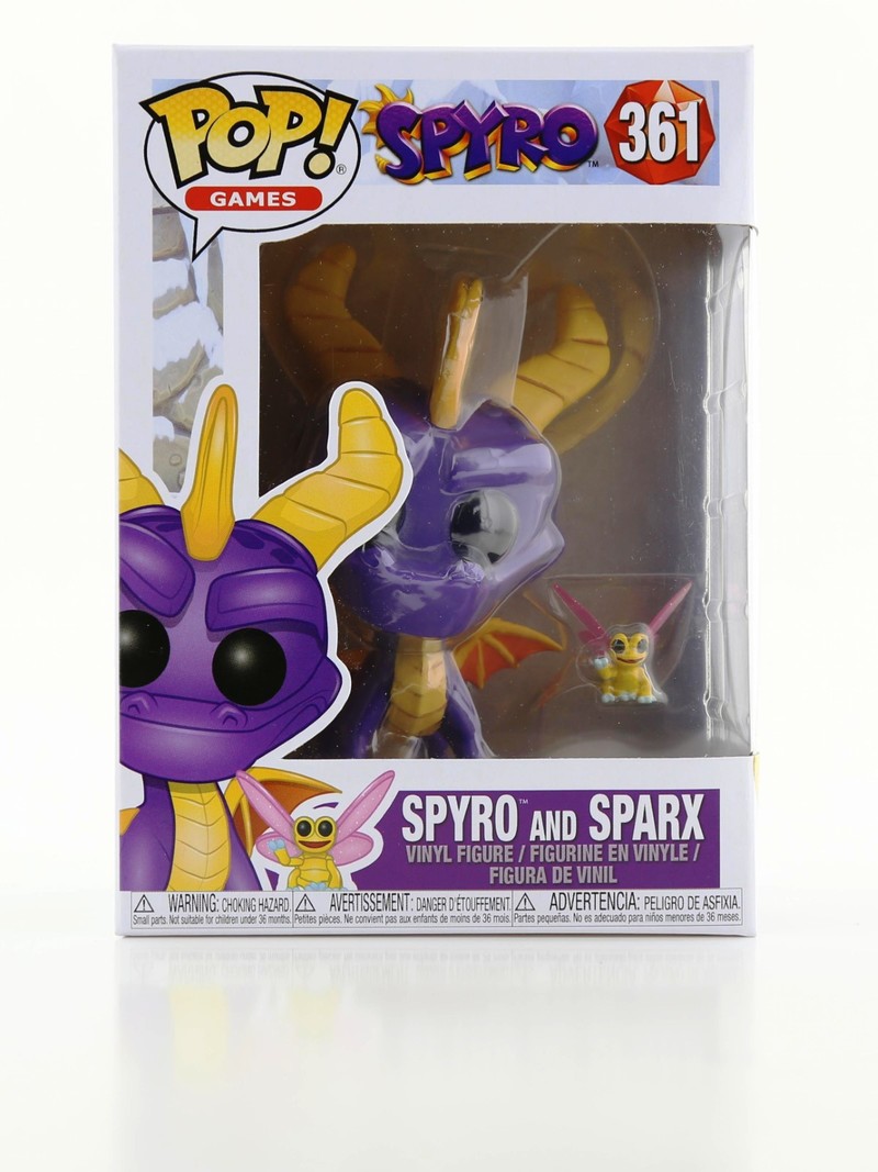 Funko Pop Spyro the Dragon Spyro & Sparx Vinyl Figures (2 Pack)