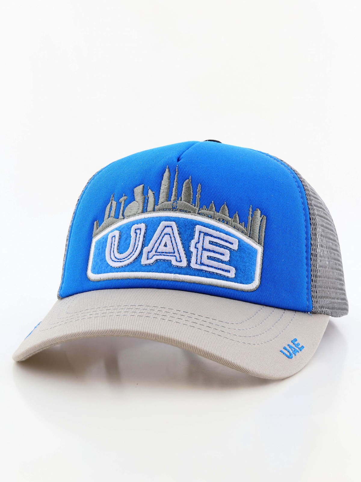 My Town UAE Gray/Blue Trucker Cap