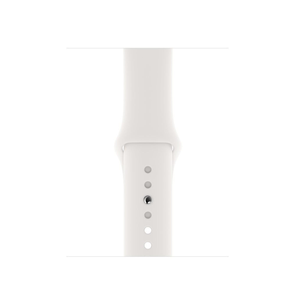 Apple 40mm White Sport Band S/M & M/L for Apple Watch (Compatible with Apple Watch 38/40/41mm)