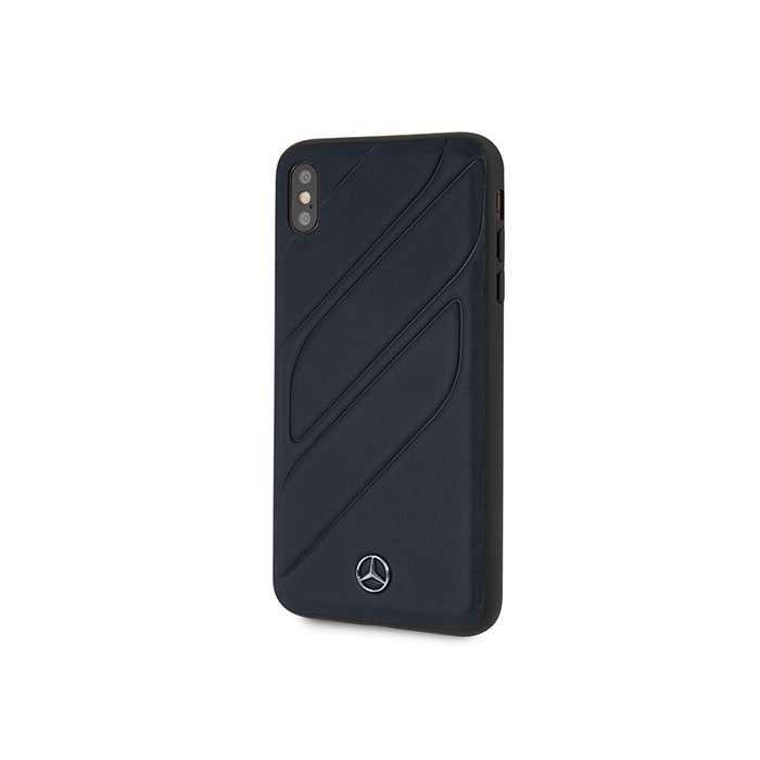 Mercedes-Benz Silicon Case Navy for iPhone XS