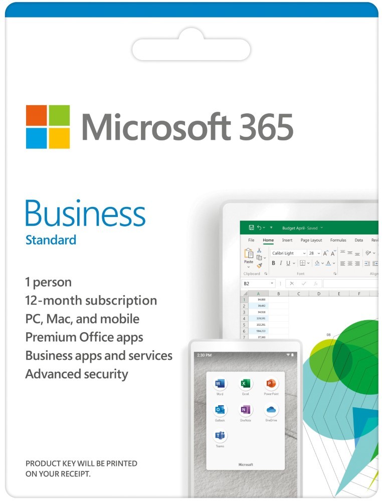 Microsoft 365 Business Standard - 1 User - 12-Month Subscription (Digital Code) Microsoft 365 Business Standard - 1 User - 12-Month Subscription (Digital Code)
