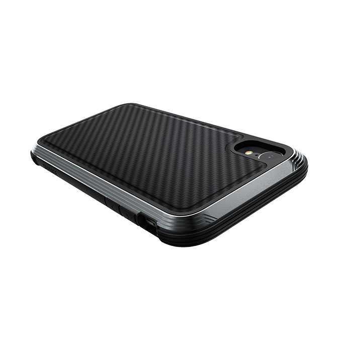 X-Doria Defense Lux Case Black Carbon Fiber for iPhone XR