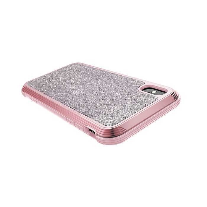 X-Doria Defense Lux Case Pink Glitter for iPhone XS Max