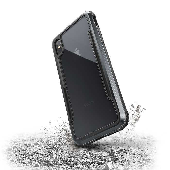X-Doria Defense Clear Case Black for iPhone XS Max