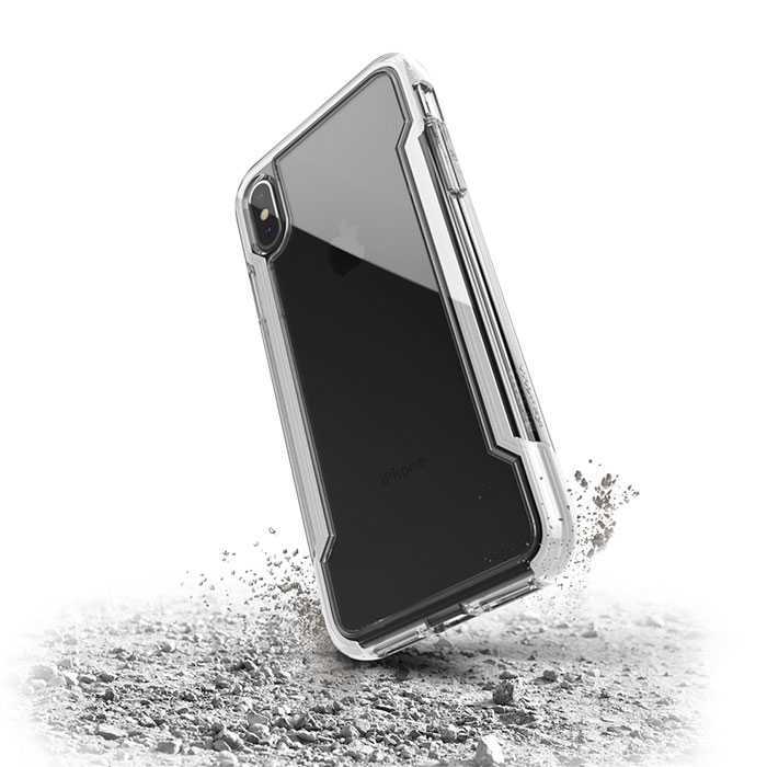 X-Doria Clearvue Clear Case Silver for iPhone XS Max